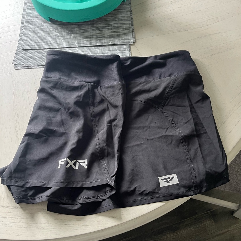 Ladies FXR Shorts with built in liner . New never worn size XL true to size
